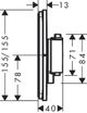 https://raleo.de:443/files/img/11eeea1fd0da307092906bba4399b90c/size_s/Hansgrohe-HG-ShowerSelect-Comfort-Q-Thermostat-Unterputz-fuer-2-Verbraucher-Brushed-Black-Chrome-15583340 gallery number 2